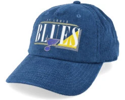 St. Louis Blues Printed Cord Royal Adjustable - American Needle
