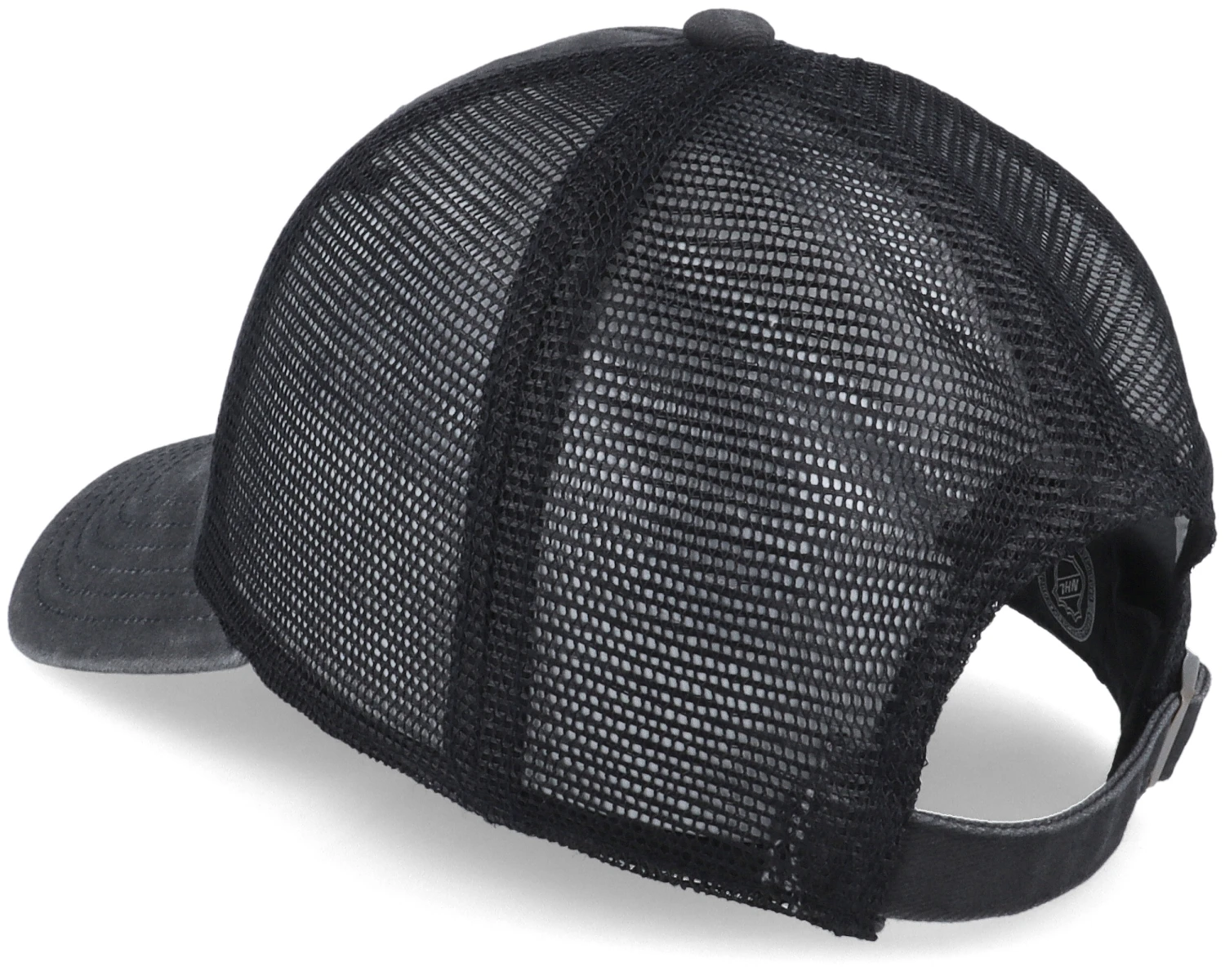 Arizona Coyotes Raglan Bones Black Trucker - American Needle 3 Arizona Coyotes Raglan Bones Black Trucker - American Needle - Image 3