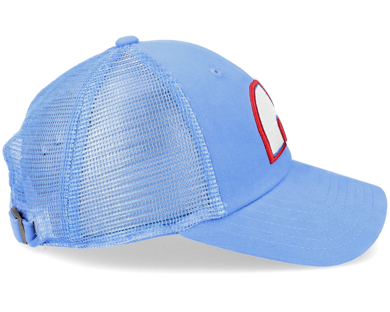 Quebec Nordiques Raglan Bones Royal Trucker - American Needle 4 Quebec Nordiques Raglan Bones Royal Trucker - American Needle - Image 4