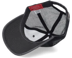 Toronto Maple Leafs Raglan Bones Black Trucker - American Needle 10 Toronto Maple Leafs Raglan Bones Black Trucker - American Needle -American Needle 798698834754 5