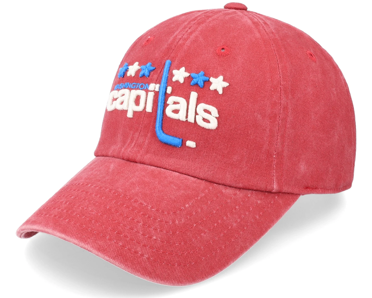 Washington Capitals New Raglin Dark Red Dad Cap - American Needle 1 Washington Capitals New Raglin Dark Red Dad Cap - American Needle