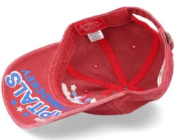 Washington Capitals New Raglin Dark Red Dad Cap - American Needle 10 Washington Capitals New Raglin Dark Red Dad Cap - American Needle -American Needle 798698834846 5