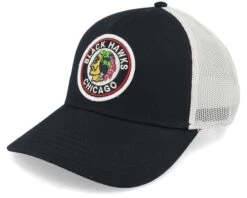Chicago Blackhawks Valin Ivory/Black Trucker - American Needle