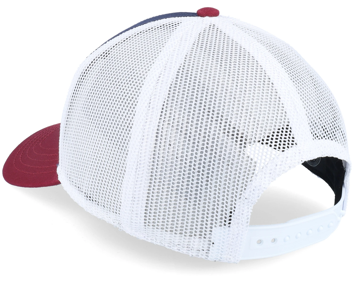 Colorado Avalanche Valin White/Navy/Maroon Trucker - American Needle 3 Colorado Avalanche Valin White/Navy/Maroon Trucker - American Needle - Image 3
