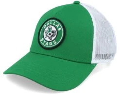 Dallas Stars Valin White/Kelly Trucker - American Needle