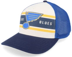 St. Louis Blues Sinclair Navy/Ivory Trucker - American Needle