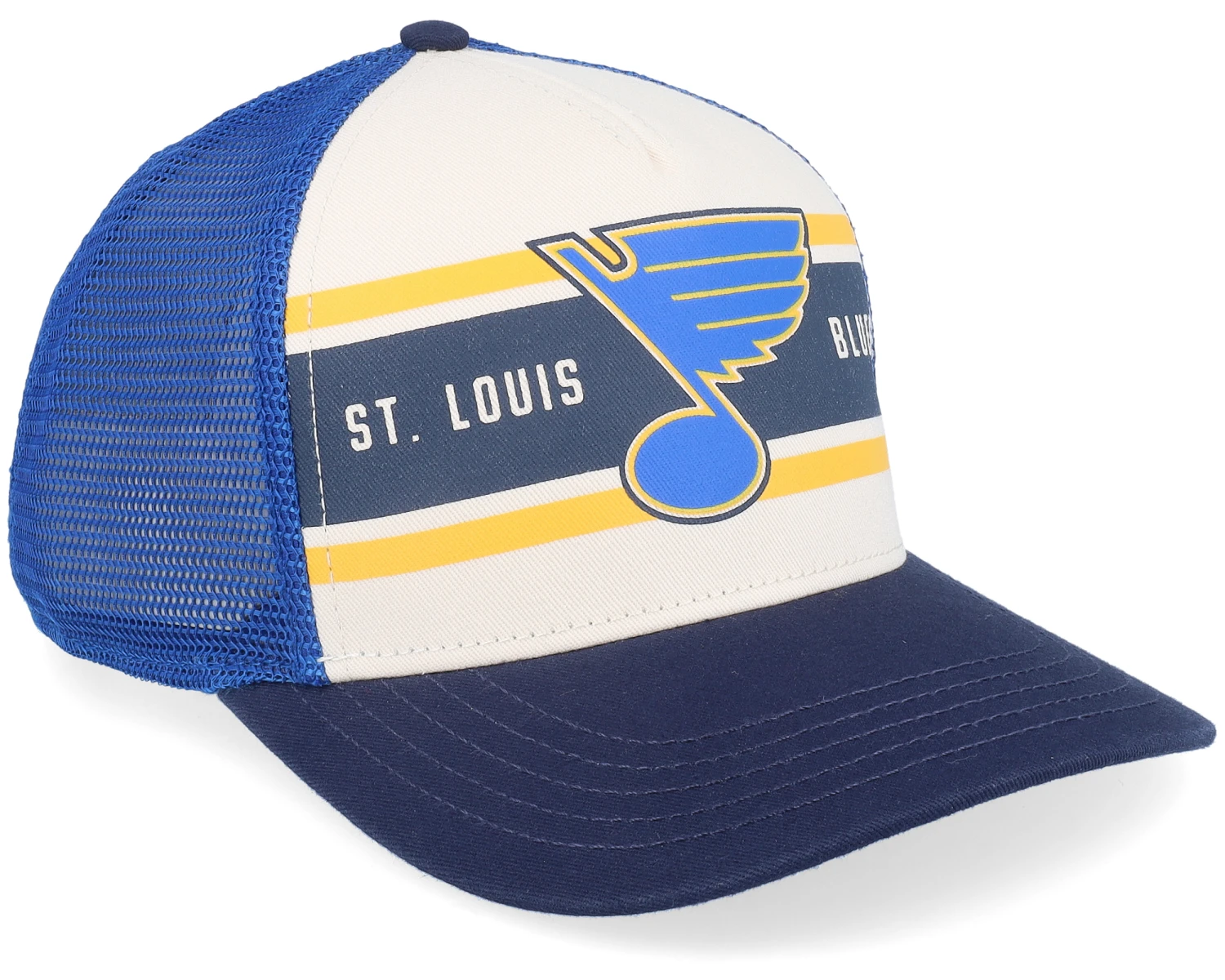 St. Louis Blues Sinclair Navy/Ivory Trucker - American Needle 2 St. Louis Blues Sinclair Navy/Ivory Trucker - American Needle - Image 2