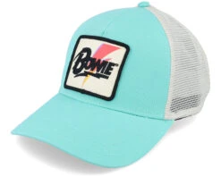 Bowie Valin Ivory Tiffany Blue Trucker - American Needle