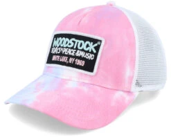 Woodstock Valin Ivory Tie Dye Trucker - American Needle