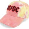 Acdc Tie Dye Ballpark Red/Orange/Yellow Dad Cap - American Needle