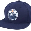 Edmonton Oilers 400 Series Navy Snapback - American Needle