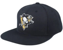 Pittsburgh Penguins 400 Series Black Snapback - American Needle