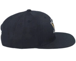 Pittsburgh Penguins 400 Series Black Snapback - American Needle -American Needle 798698839766 4