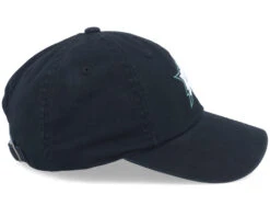 Dallas Stars Blue Line Black Dad Cap - American Needle -American Needle 798698840304 3