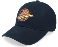Vancouver Canucks Blue Line Black Dad Cap - American Needle