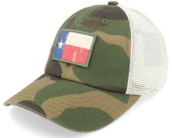 Texas Ballpark Mesh Ivory/Camo Trucker - American Needle