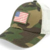 USA Ballpark Mesh Ivory/Camo Trucker - American Needle