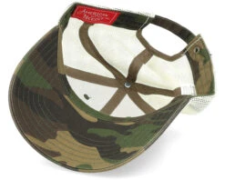 USA Ballpark Mesh Ivory/Camo Trucker - American Needle -American Needle 798698847358 5