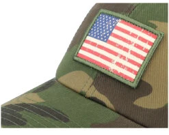 USA Ballpark Mesh Ivory/Camo Trucker - American Needle -American Needle 798698847358 6