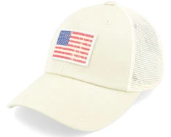 Usa Ballpark Mesh Stone/Ivory Trucker - American Needle