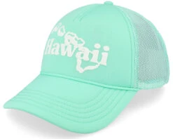 Hawaii Foamy Valin Seafoam Trucker - American Needle