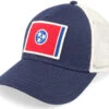 Tennessee Twill Valin Patch Navy/Ivory Trucker - American Needle