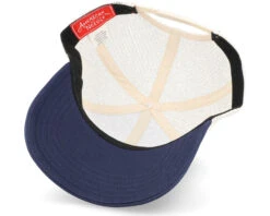 Tennessee Twill Valin Patch Navy/Ivory Trucker - American Needle -American Needle 798698850518 5