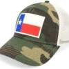 Texas Twill Valin Ptch Ivory Camo Trucker - American Needle