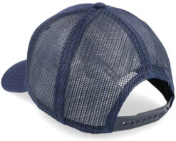 USA Twill Valin Leather Patch Navy Trucker - American Needle -American Needle 798698850600 3