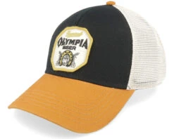 Pbc Olympia Valin Ivory/Black/lt Hazel Trucker - American Needle