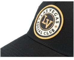 Las Vegas Twill Valin Patch Black Trucker - American Needle -American Needle 798698852680 6