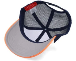 Great Lakes Riptide Valin White/Navy/Light Orange Trucker - American Needle -American Needle 798698852727 5