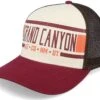 Grand Canyon Np Sinclair Ivory/Brown/Maroon Trucker - American Needle