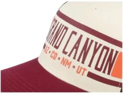 Grand Canyon Np Sinclair Ivory/Brown/Maroon Trucker - American Needle -American Needle 798698856312 6