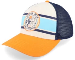Joshua Tree Np Sinclair Ivory/Navy/Orange Trucker - American Needle