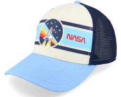 Nasa Sinclair Ivory/Navy Trucker - American Needle