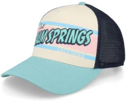 Palm Springs Sinclair Ivory/Navy/Seafoam Trucker - American Needle