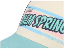 Palm Springs Sinclair Ivory/Navy/Seafoam Trucker - American Needle -American Needle 798698856343 6