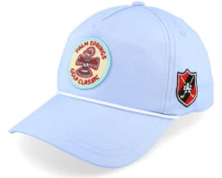 Palm Springs Ltwght Rope 19th Hole Golf Light Blue Dad Cap - American Needle