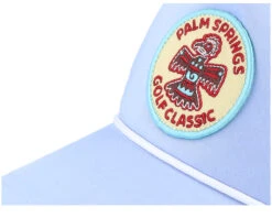 Palm Springs Ltwght Rope 19th Hole Golf Light Blue Dad Cap - American Needle -American Needle 798698856527 6
