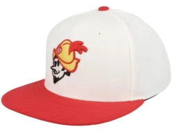 Albuquerque Dukes Archive 400 Ivory/Red Snapback - American Needle