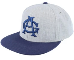 Chi American Giants Nl Archive Heather Gray/Navy Snapback - American Needle