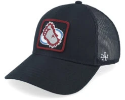 Colorado Avalanche Valin Black Trucker - American Needle