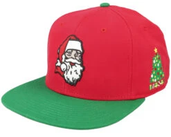 Santa Claus Blockhead 2.0 Red/Green Snapback - American Needle