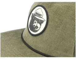 Smokey Bear Mackie Olive Trucker - American Needle -American Needle 798698879861 6