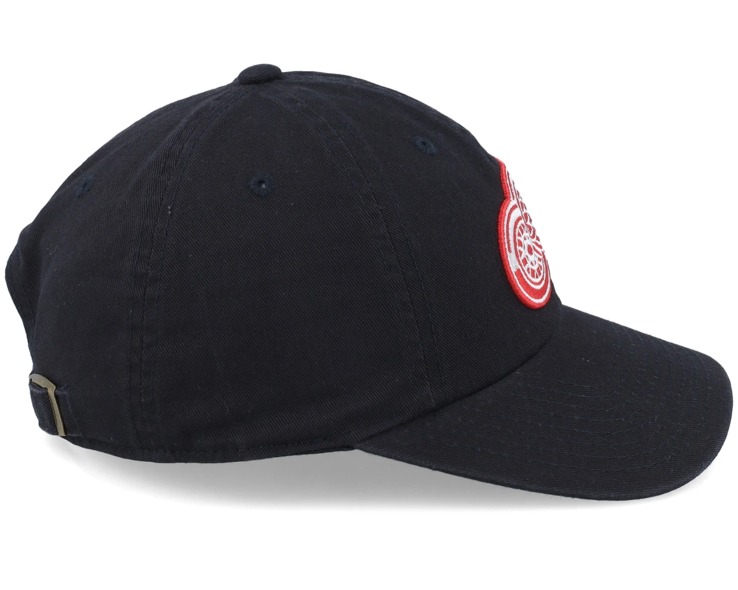 Detroit Red Wings Blue Line Black Dad Cap - American Needle 4 Detroit Red Wings Blue Line Black Dad Cap - American Needle - Image 4