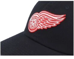 Detroit Red Wings Blue Line Black Dad Cap - American Needle 11 Detroit Red Wings Blue Line Black Dad Cap - American Needle -American Needle 798698880089 6