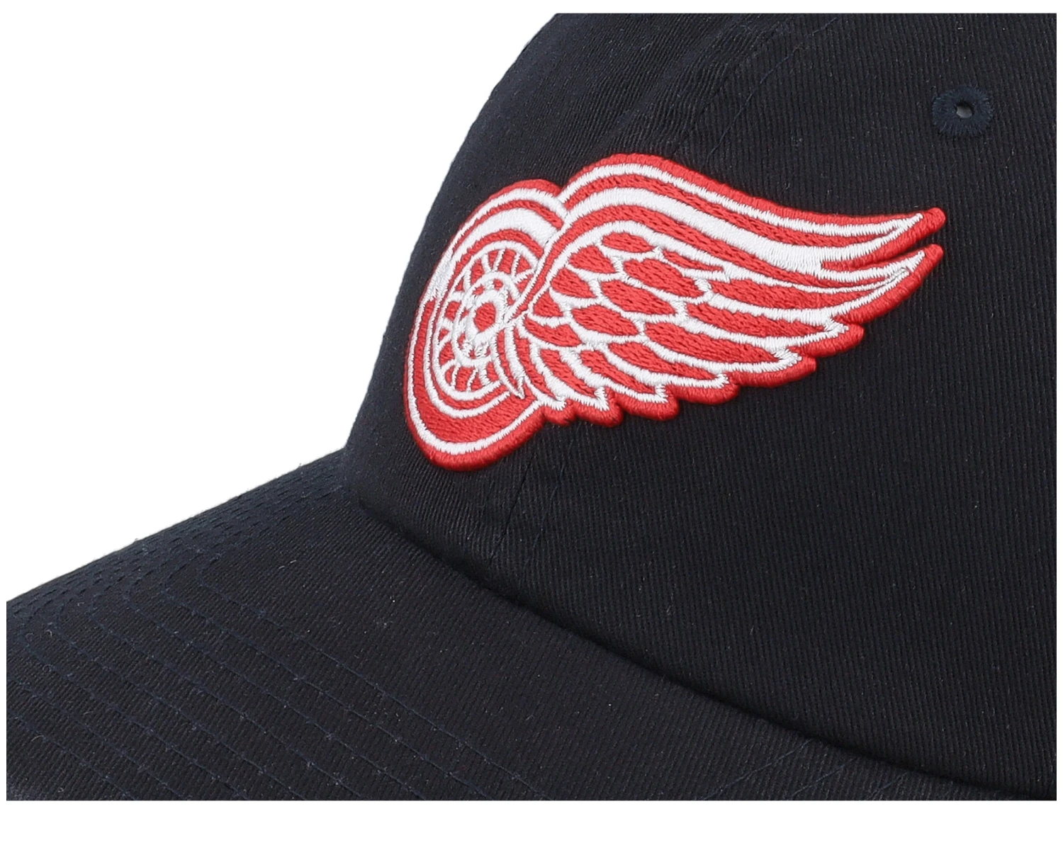 Detroit Red Wings Blue Line Black Dad Cap - American Needle 6 Detroit Red Wings Blue Line Black Dad Cap - American Needle - Image 6