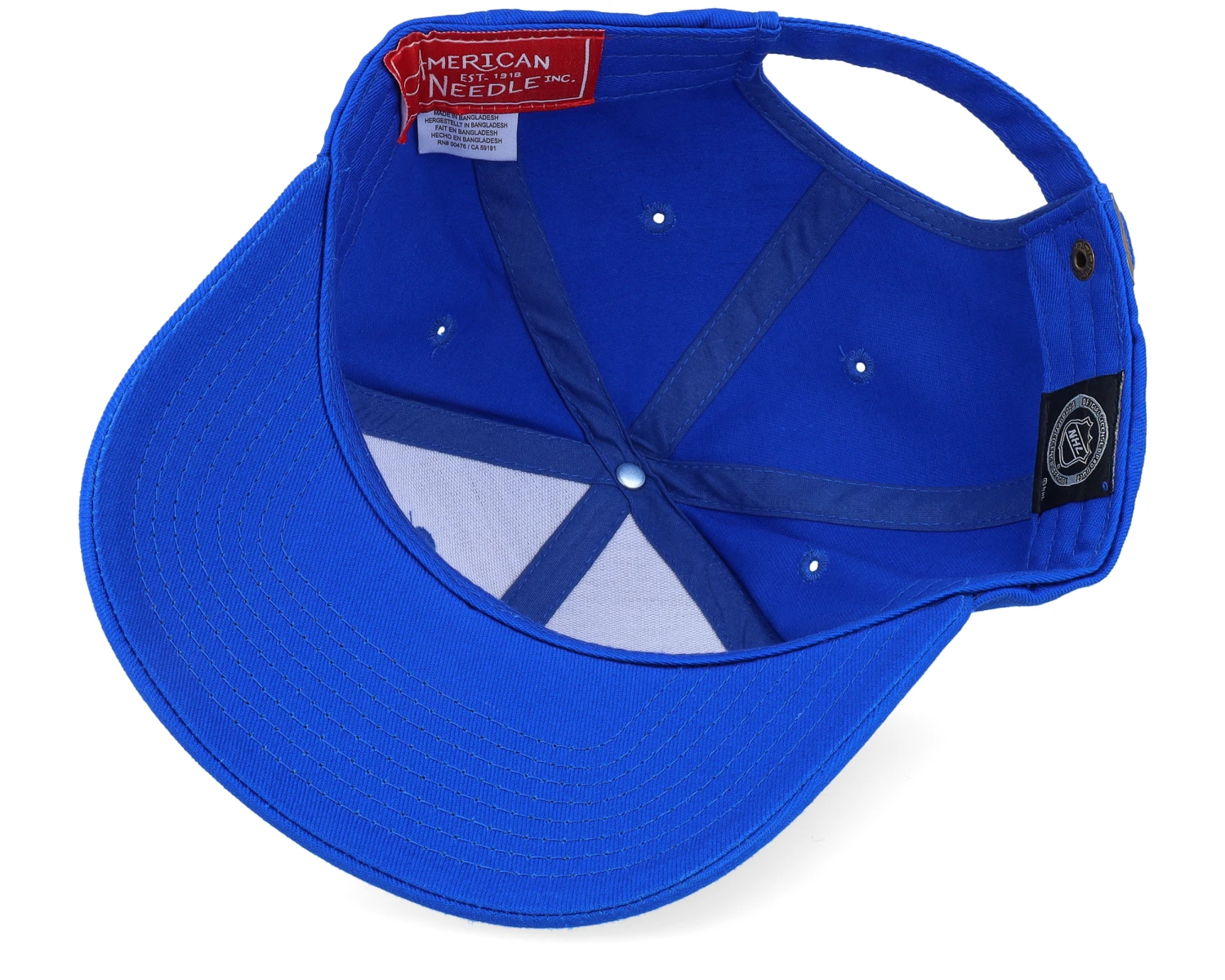 New York Rangers Stadium Royal Adjustable - American Needle 5 New York Rangers Stadium Royal Adjustable - American Needle - Image 5