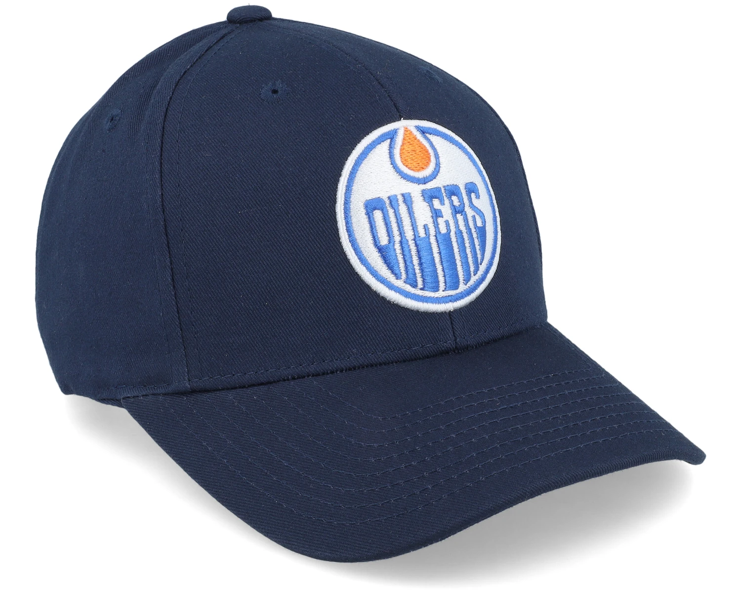 Edmonton Oilers Stadium Navy Adjustable - American Needle 2 Edmonton Oilers Stadium Navy Adjustable - American Needle - Image 2
